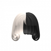 Image of ♡ : split curled kawaii anime bob hair