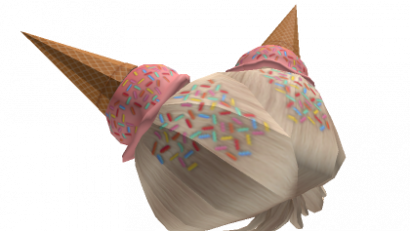 Ice Cream Cone Blonde Hair