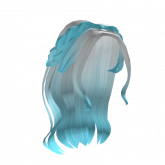 Image of Long Braided Ombre Ice Hair