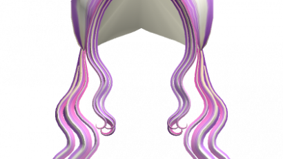 Long Wavy Pigtails Cadence Pony Hair