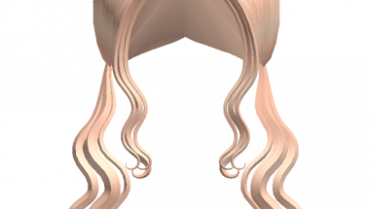Long Wavy Pigtails Hair in Blonde