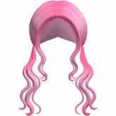 Image of Long Wavy Pigtails Pinkie Pony Hair
