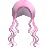 Image of Long Wavy Pigtails Shy Pony Hair
