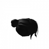 Image of Loose Bun Black