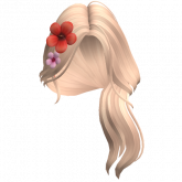 Image of Mermaid Summer Tropical Flower Hair (Blonde)
