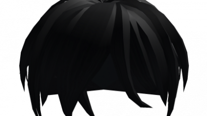 Messy Popular Boy Hair in Black