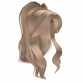 Image of Voluminous Wavy Blonde Ponytail