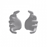Image of Ghost Hands (Recolorable)