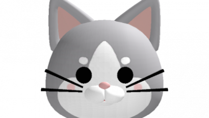 Kawaii Cat Head (Style 2)
