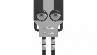 Robot Skeleton Head – Colorable Eyes [Fixed]