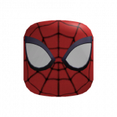 Image of Spider Super Hero Mask - Red
