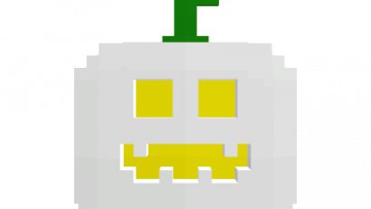 White Pixel Pumpkin