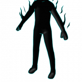Image of Blue Void Shadow Aura Outline