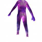 Image of Cartoony Galaxy Outline Jumpsuit