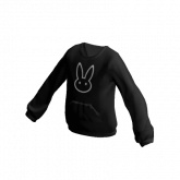 Image of 🐰 Bunny Black Oversized Jacket
