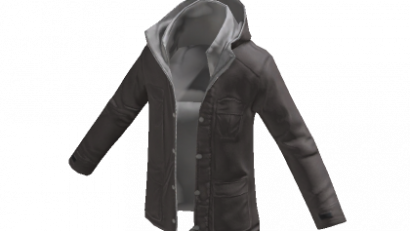 Hooded Jacket – Gray