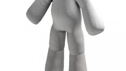 Marshmallow White Bear Suit