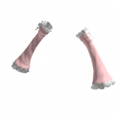 Image of Pink Ruffle Sleeves