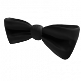 Image of Black Bow Tie