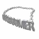 Image of Ok Boomer Bling Chain