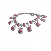 Image of Pink Diamond Necklace (3.0)