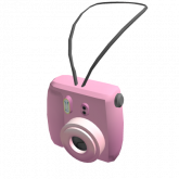 Image of Pink Instant Camera