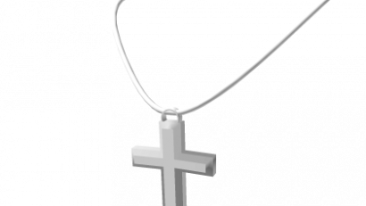 Silver Cross Necklace 3.0