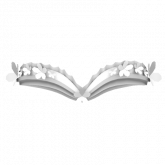 Image of White Blooming Rose Collar 3.0