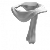 Image of White Winter Scarf