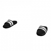 Image of Black Slides / Slippers