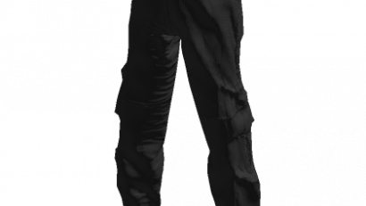 Black Y2K Cargo Pants