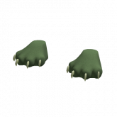 Image of Cozy Dino Claw Slippers