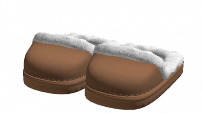 Cozy Winter Slippers – Brown