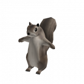 Image of Grey Squirrel Suit