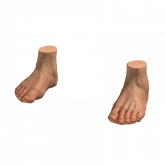 Image of Realistic Feet Boots