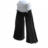 Image of Samurai Pants(White and Black)
