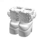 Image of White Fuzzy Platform Boots