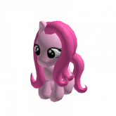 Image of ♡ cute pink pony plushie (holdable)