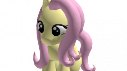 ♡ cute yellow pink pony plushie (holdable)