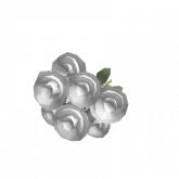 Image of Holdable White Flower Bouquet