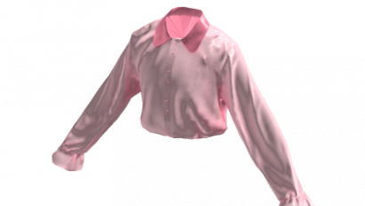 Pastel Pink Collar Shirt