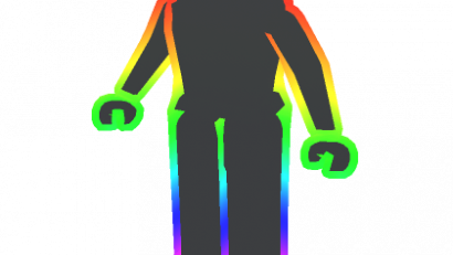 Rainbow Outline (Woman 3.0)