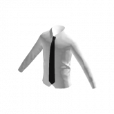Image of Shirt with Black Tie