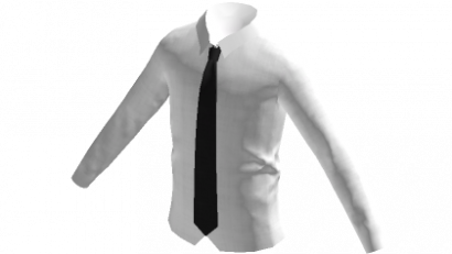 Shirt with Black Tie