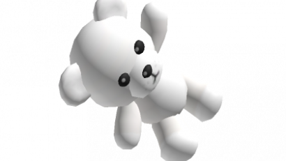 White Holdable Teddybear