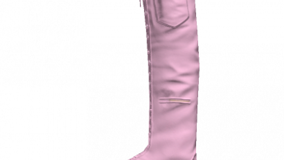 BLACKPINK Rosé Pink Venom Boots