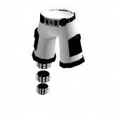 Image of Black And White Shorts