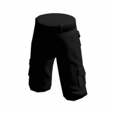 Image of Black Cargo Shorts