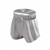 Image of Cotton High-Waisted Shorts - White