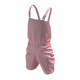 Image of Pink Short Overalls